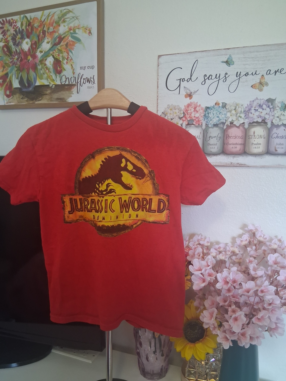 Kids' Red Graphic Tee - Short Sleeve